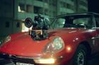Caméra 16mm Aaton sur Alfa Spyder